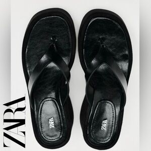 BRAND NEW! ZARA Platform Wedge Sandals from new season collection!!!